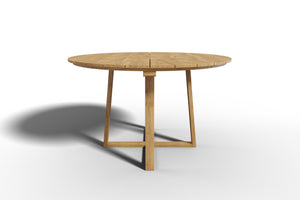 Plaisance Round Teak Outdoor Dining Table