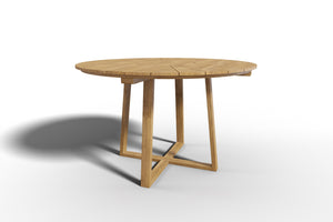 Plaisance Round Teak Outdoor Dining Table