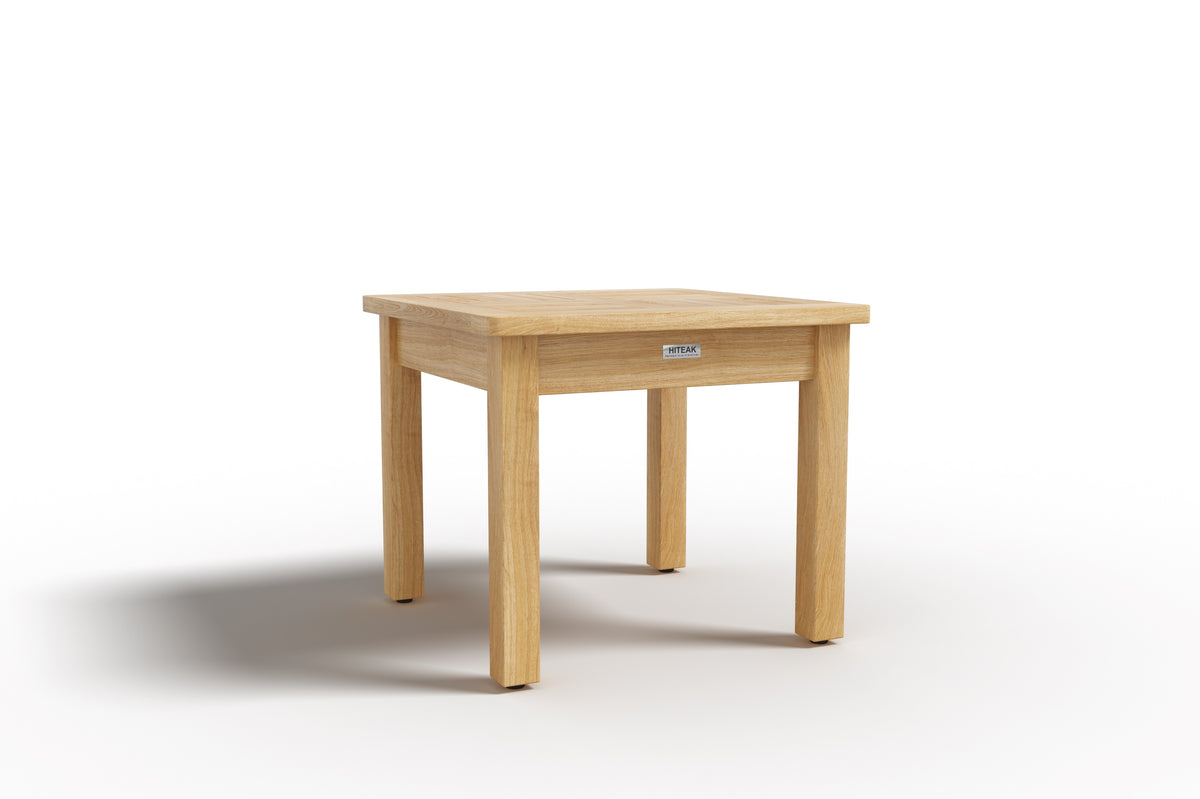 Dionne Square Teak Outdoor Side Table