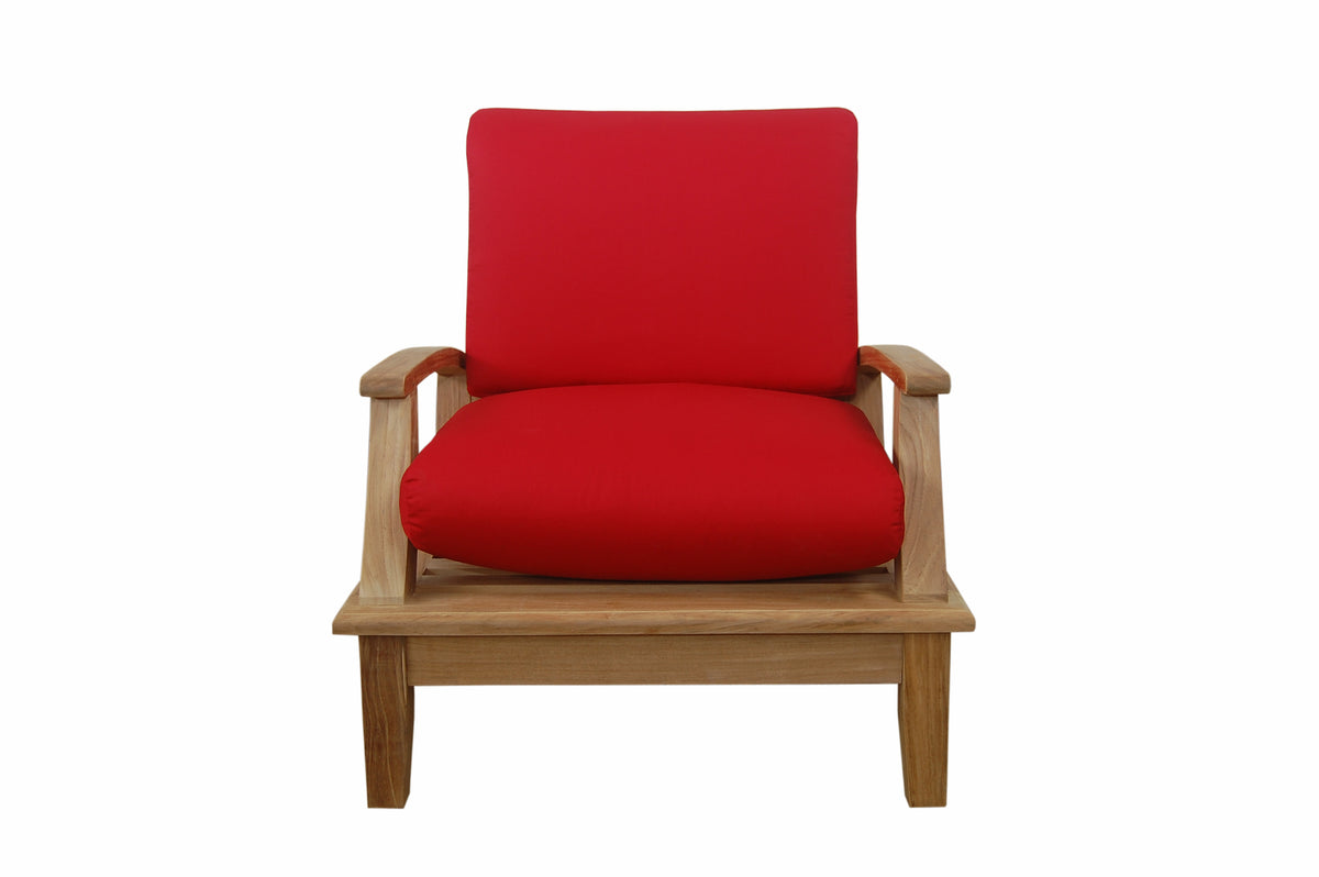 Brianna Deep Seating Armchair + Cushion - The Charming Bench Company