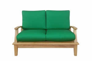 Brianna Deep Seating Loveseat + Cushion - The Charming Bench Company