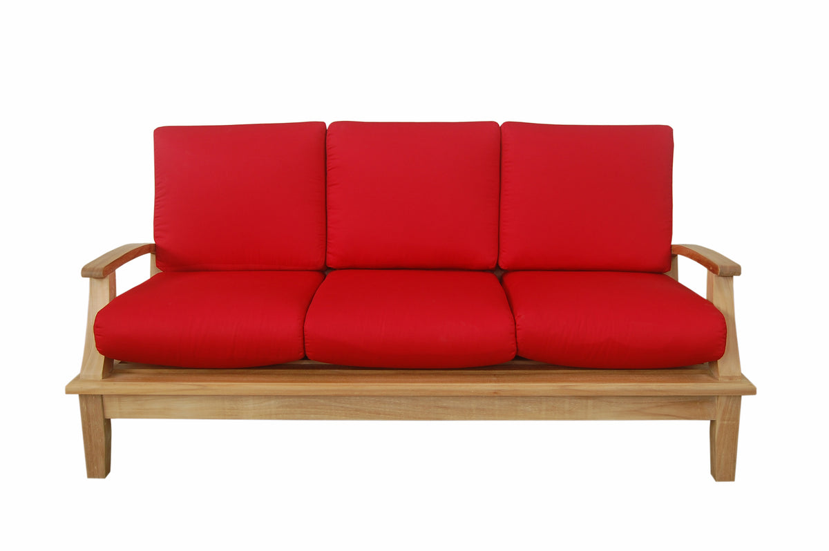 Brianna Deep Seating Sofa + Cushion - The Charming Bench Company