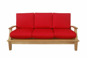 Brianna Deep Seating Sofa + Cushion - The Charming Bench Company