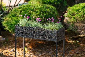 Outdoor Wildflower Flower Box Stand