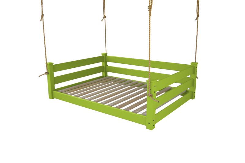 Homestead Hanging Daybed with Rope or Chain - Twin or Full