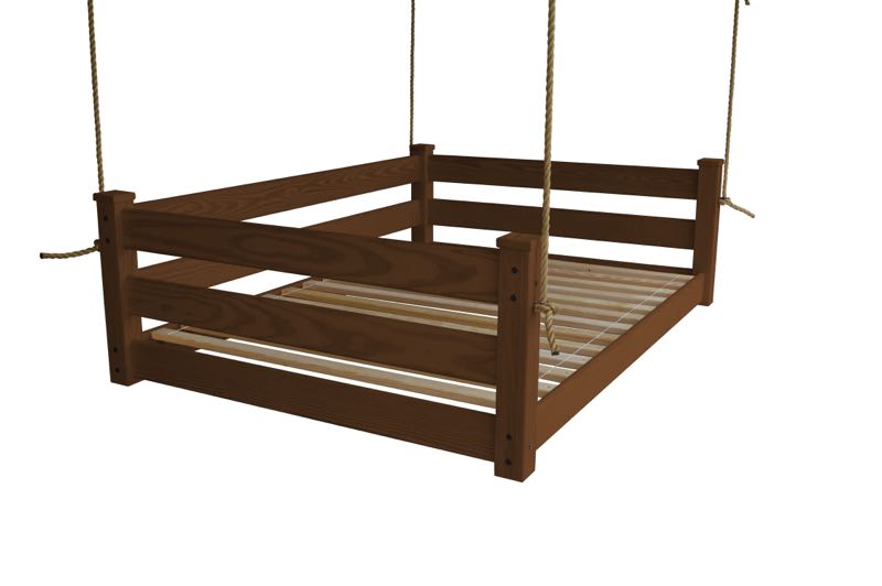 Homestead Hanging Daybed with Rope or Chain - Twin or Full