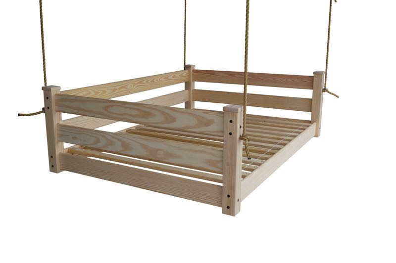 Homestead Hanging Daybed with Rope or Chain - Twin or Full