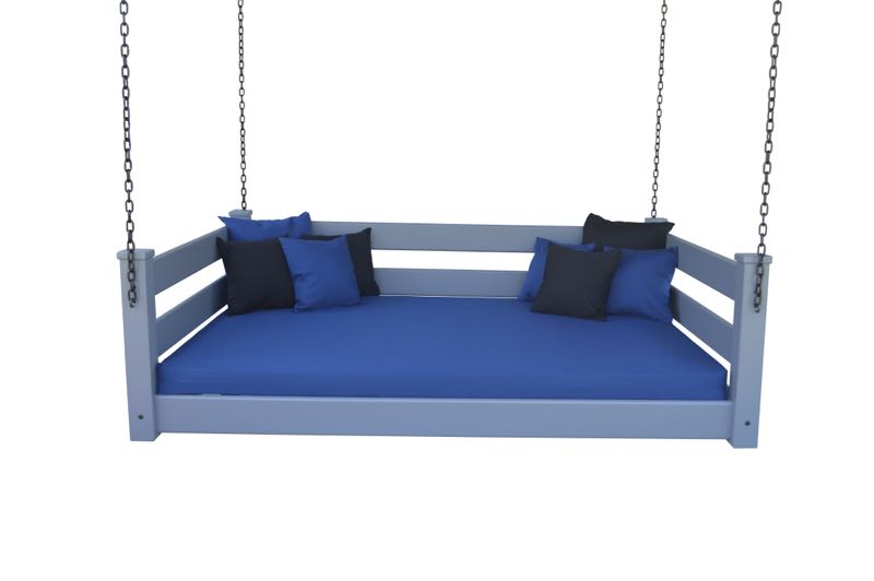 Homestead Hanging Daybed with Rope or Chain - Twin or Full