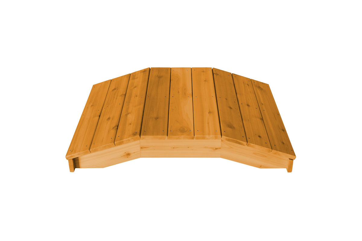 Cedar Standard Plank Bridge (4ft to 12ft)