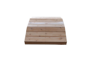 Cedar Standard Plank Bridge (4ft to 12ft)