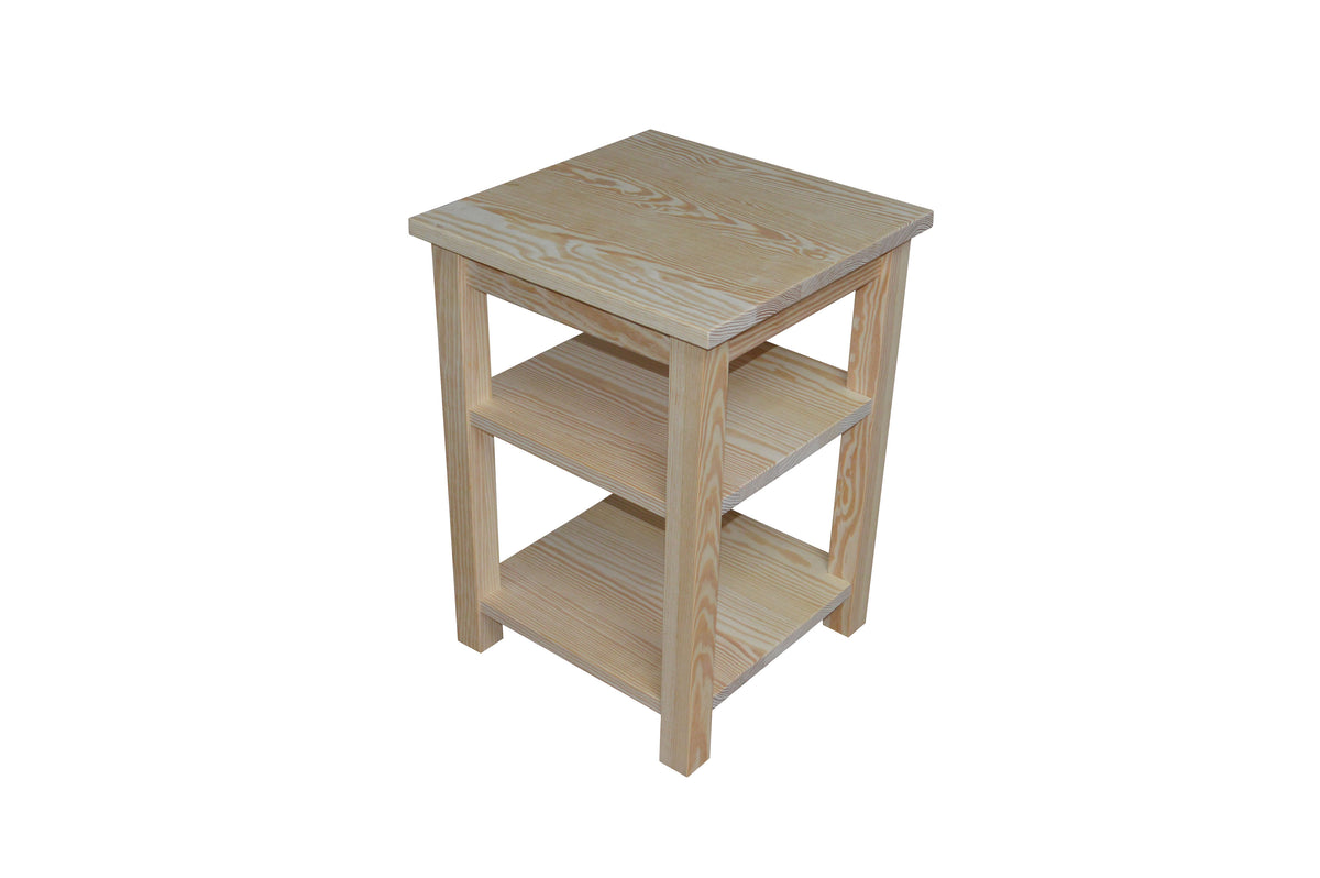 Versaloft Night Stand with 2 Shelves