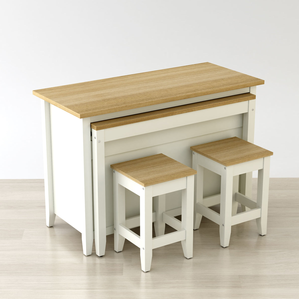 Delphi 53" Kitchen Island Cabinet - The Charming Bench Company