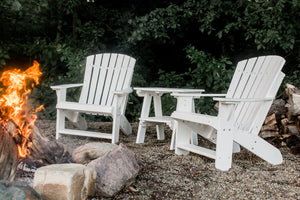 Heritage Two Tier End Table - The Charming Bench Company