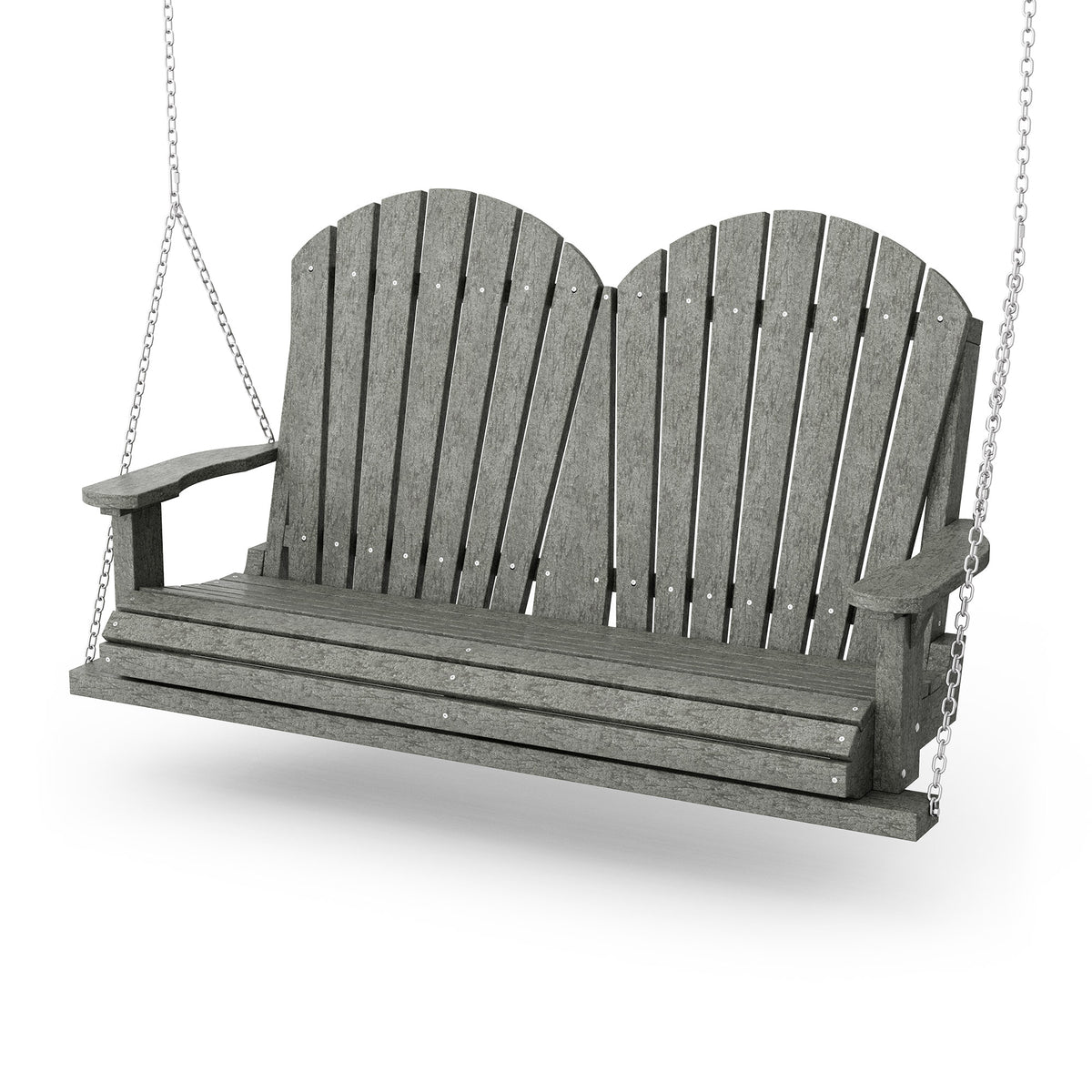 Heritage Two Seat Swing by Wildridge Poly Furniture