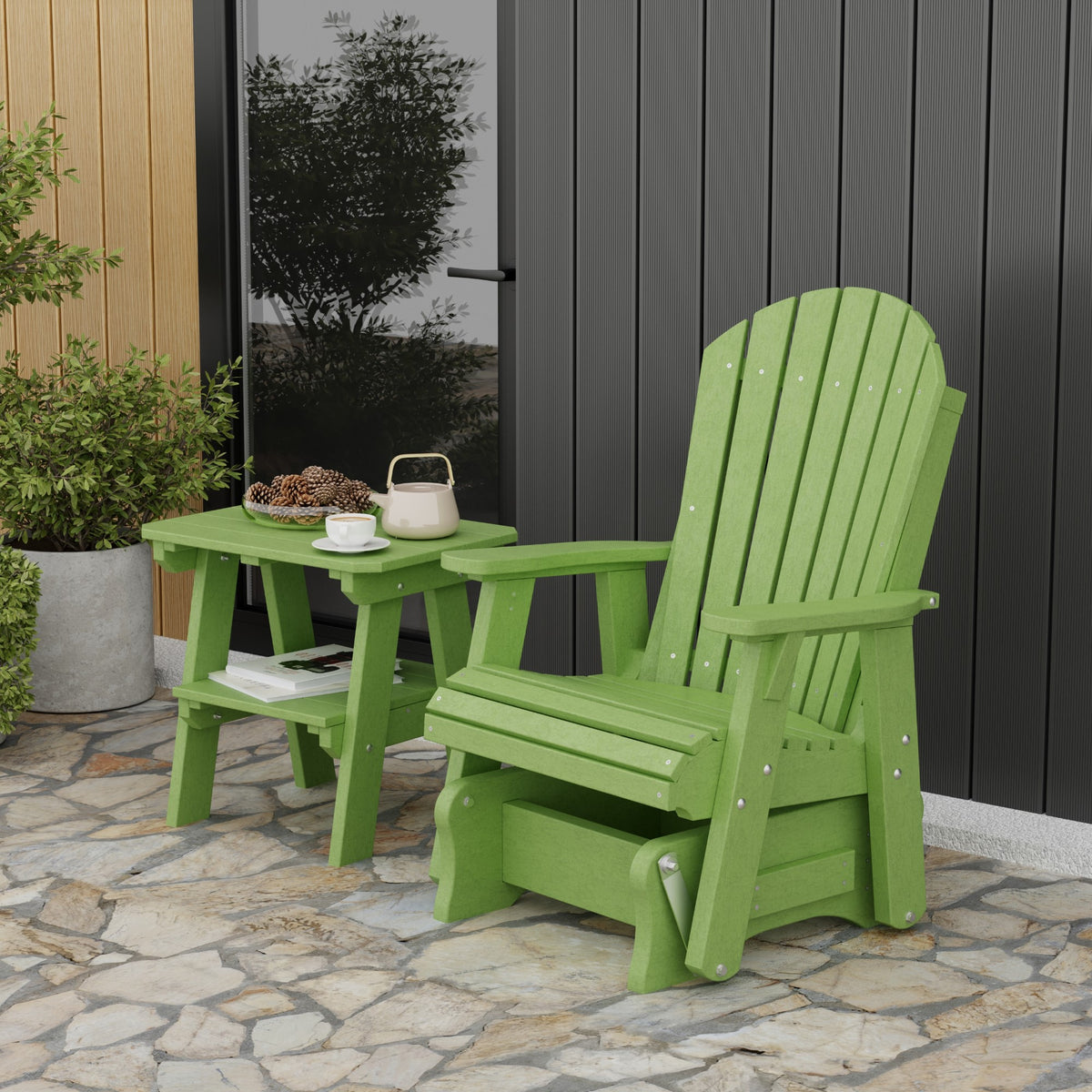 Heritage Single Glider - The Charming Bench Company
