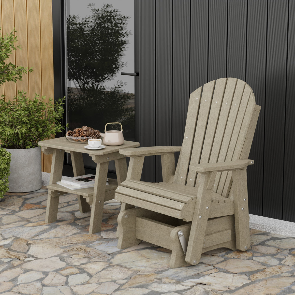 Heritage Single Glider - The Charming Bench Company