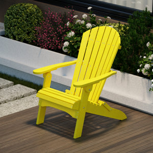 Heritage Folding Adirondack Chair - The Charming Bench Company