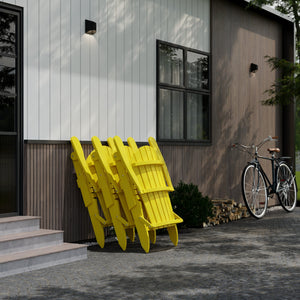 Heritage Folding Adirondack Chair - The Charming Bench Company