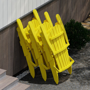 Heritage Folding Adirondack Chair - The Charming Bench Company