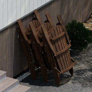 Heritage Folding Adirondack Chair - The Charming Bench Company