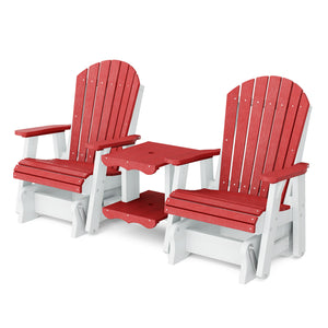 Heritage Double Rock-a-Tee Bench - The Charming Bench Company