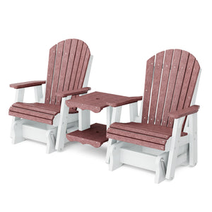 Heritage Double Rock-a-Tee Bench - The Charming Bench Company