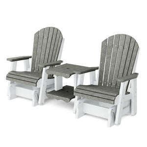 Heritage Double Rock-a-Tee Bench - The Charming Bench Company