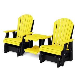Heritage Double Rock-a-Tee Bench - The Charming Bench Company