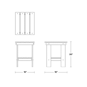 Heritage Upright Adirondack Chair