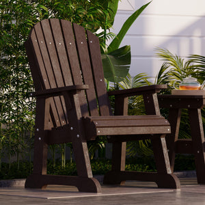 Heritage High Fan Back Chair - The Charming Bench Company