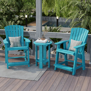 Heritage High Adirondack Chair - The Charming Bench Company
