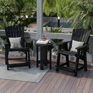 Heritage High Adirondack Chair - The Charming Bench Company