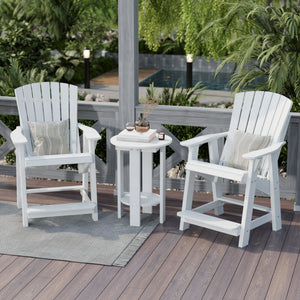 Heritage High Adirondack Chair - The Charming Bench Company
