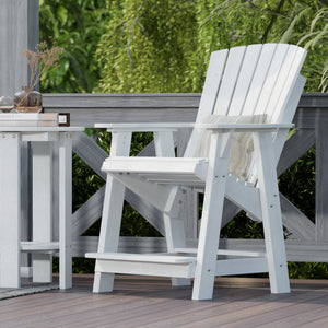 Heritage High Adirondack Chair - The Charming Bench Company