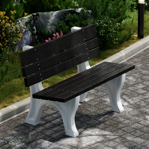 Heritage 4' and 6' Park Benches
