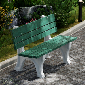 Heritage 4' and 6' Park Benches