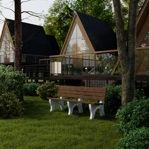 Heritage 4' and 6' Park Benches