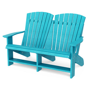 Heritage Double Adirondack - The Charming Bench Company