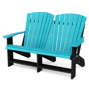 Heritage Double Adirondack - The Charming Bench Company