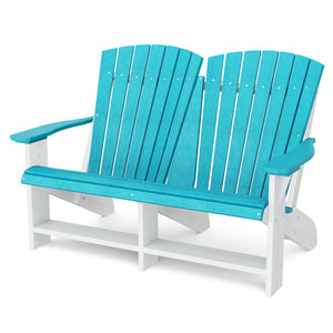 Heritage Double Adirondack - The Charming Bench Company