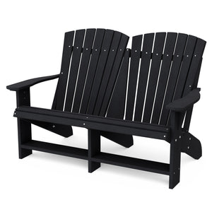 Heritage Double Adirondack - The Charming Bench Company