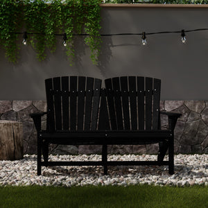 Heritage Double Adirondack - The Charming Bench Company