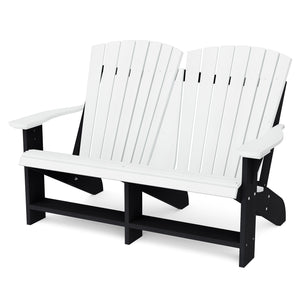 Heritage Double Adirondack - The Charming Bench Company