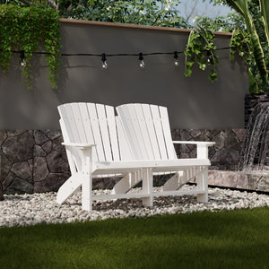 Heritage Double Adirondack - The Charming Bench Company