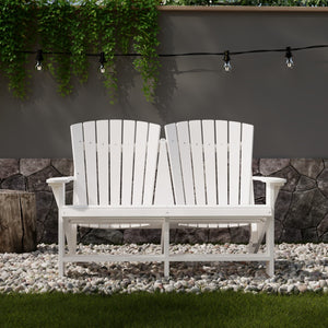 Heritage Double Adirondack - The Charming Bench Company