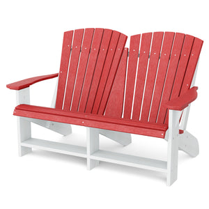 Heritage Double Adirondack - The Charming Bench Company