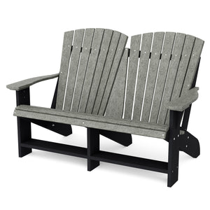 Heritage Double Adirondack - The Charming Bench Company
