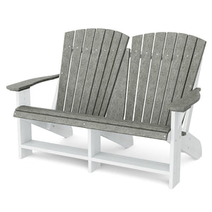 Heritage Double Adirondack - The Charming Bench Company