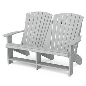 Heritage Double Adirondack - The Charming Bench Company