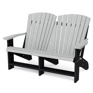 Heritage Double Adirondack - The Charming Bench Company